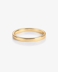 Gold ring on a white background