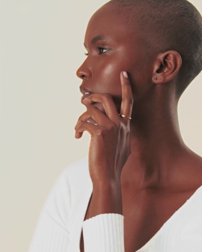 Model wearing ring video